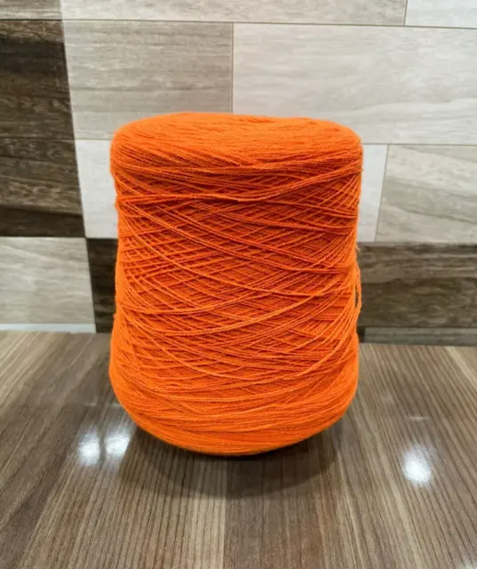 Falak Embroidery Thread type Wool  (Orange) Free Shipping