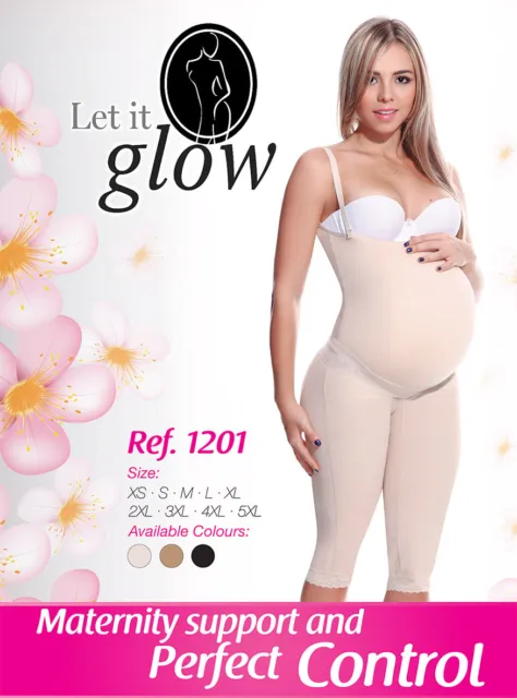 FAJA COLOMBIANA PARA Embarazo Maternity Full Body Shapewear Let It Glow  1201 $67.88 - PicClick