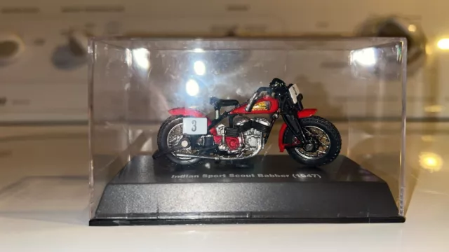 1947 1/32 Scale Indian Sport Scout Bobber Motorcycle Model NewRay