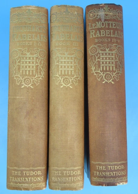 Rabelais Bücher 1 - 5 Hardcover 1900