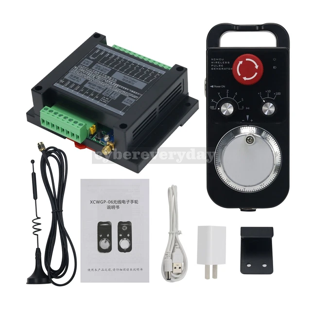 XC Wireless Pulse Generator Handle Unit CNC XCMPG with Emergency Stop Function