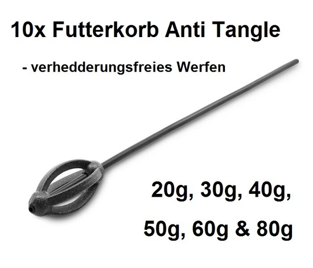 Angel Domäne Inline Feeder Deluxe - Futterkorb 2Stück