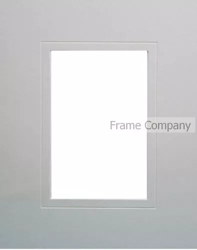 Packs of 10* Black White or Ivory Picture Photo V Groove Mounts 3