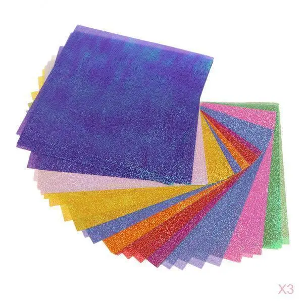 150pcs Glitter Cardstock Paper Pearlescent Shimmer Paper for Scrapbook Craft DIY