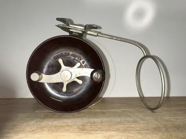 Vintage Alvey Bakelite and Stainless Steel Snapper Fishing Reel