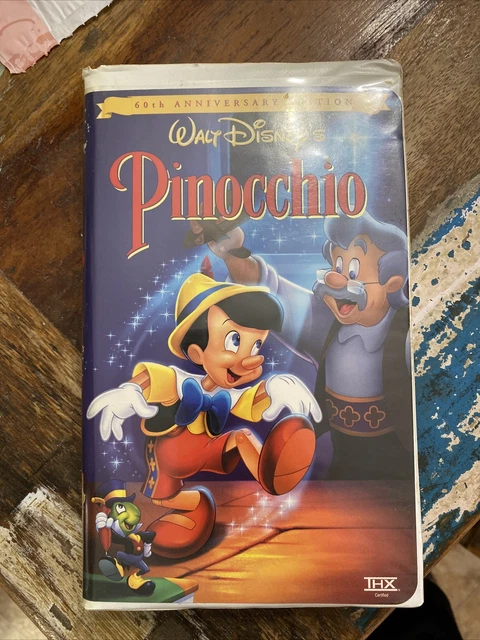 Pinocchio (VHS, 1999, 60th Anniversary Edition