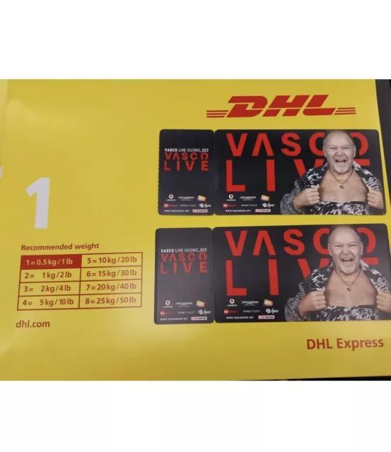 Vasco Live 2023 Salerno 29/06/2023 - n. 2 Biglietti Prato Gold / Pit Gold