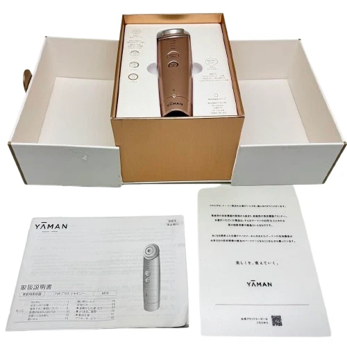 YA-MAN M18-YL-11 PHOTOPLUS Shiny Champagne Pink with Booster