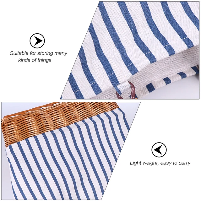 Canvas Tote Bags Rattan Canvas Tote Straw Purses Women Fashion 8