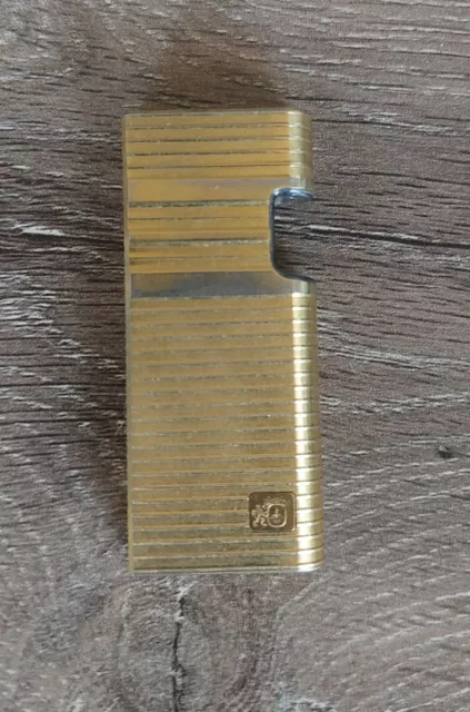 Vintage Colibri Touch Beam Sensor Lighter Gold Tone Original Japan~UNTESTED