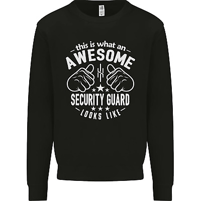 An Awesome Security Guard Looks Like Mens Sweatshirt Jumper