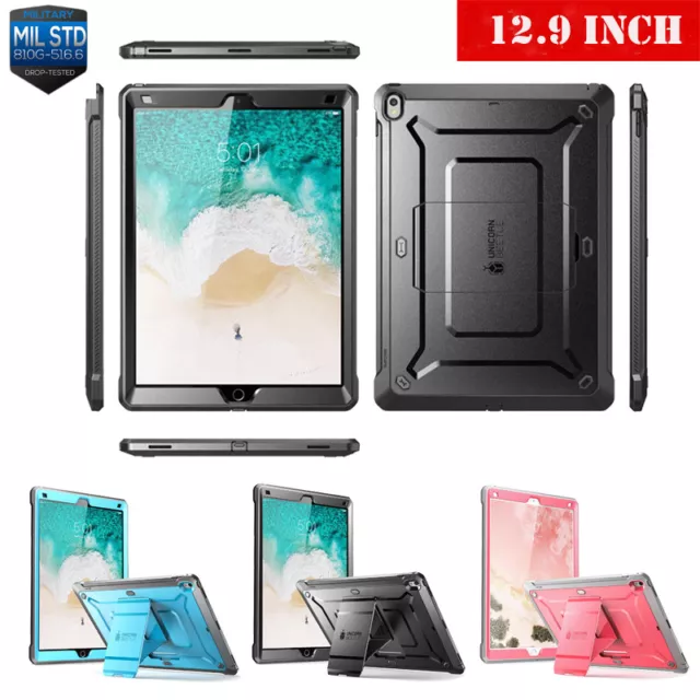 SUPCASE iPad Pro 12.9" 2017 Case, Unicorn Beetle PRO Heavy Duty Protective Cover