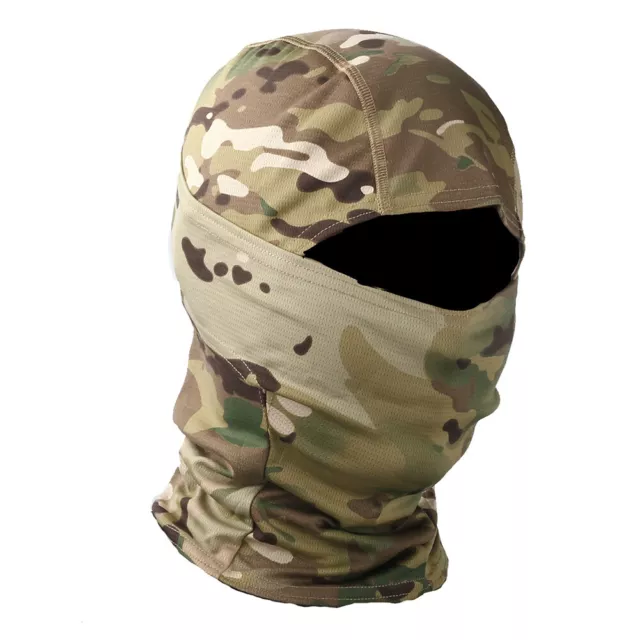 Military Camo Balaclava Face Cover Cycling CS Wargame Hunting Ski Scarf for Men