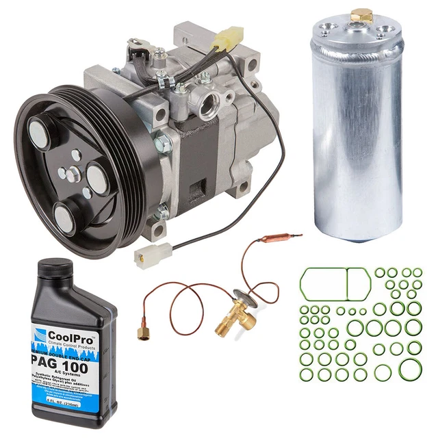 For Mazda Protege & Protege5 AC Compressor w/ A/C Repair Kit CSW