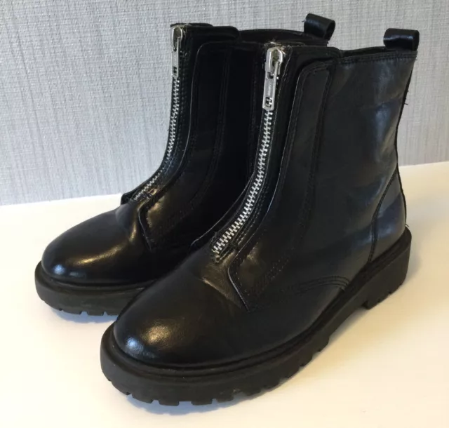 Girls black ankle deals boots size 13