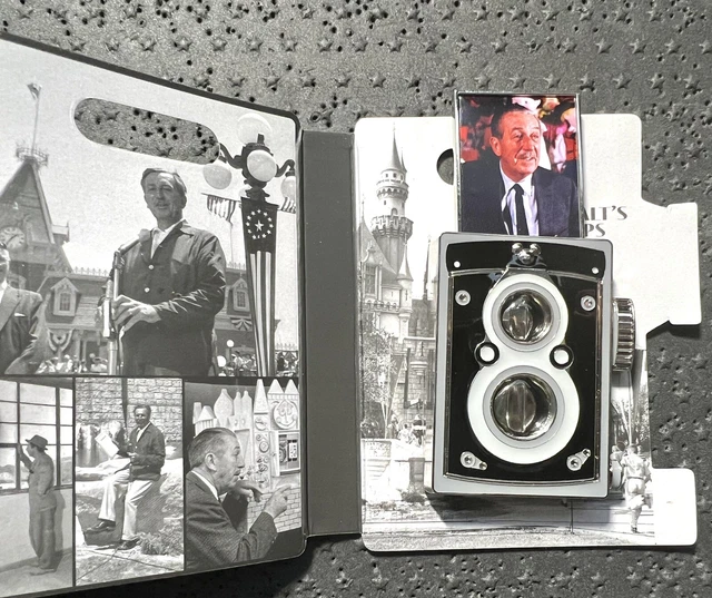 DISNEYLAND CAMERA PIN Archives 2023 Walk Walts Footsteps Small World LE