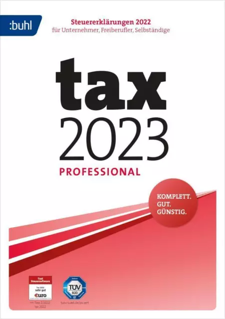 tax 2023 Professional CD-ROM 20 S. Deutsch 2022 Buhl Data Service