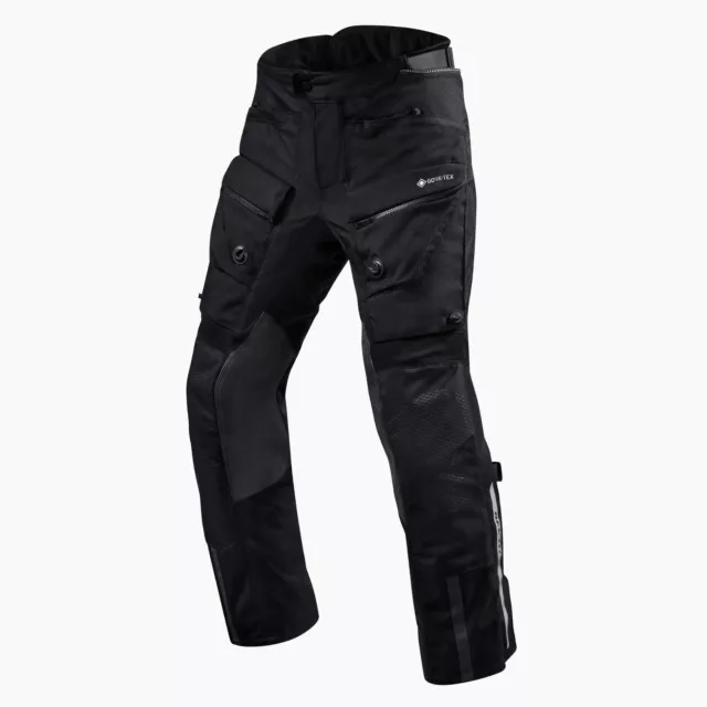 REV'IT! Defender 3 GTX Noir Courte Pantalon -  Livraison gratuite!