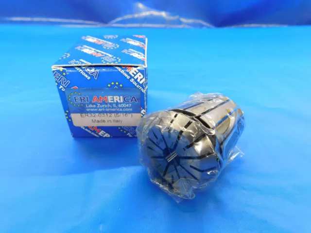 New Eri America Er32 Collet Size 5/16 Made In Italy Er32-0312 .3125 Er 32