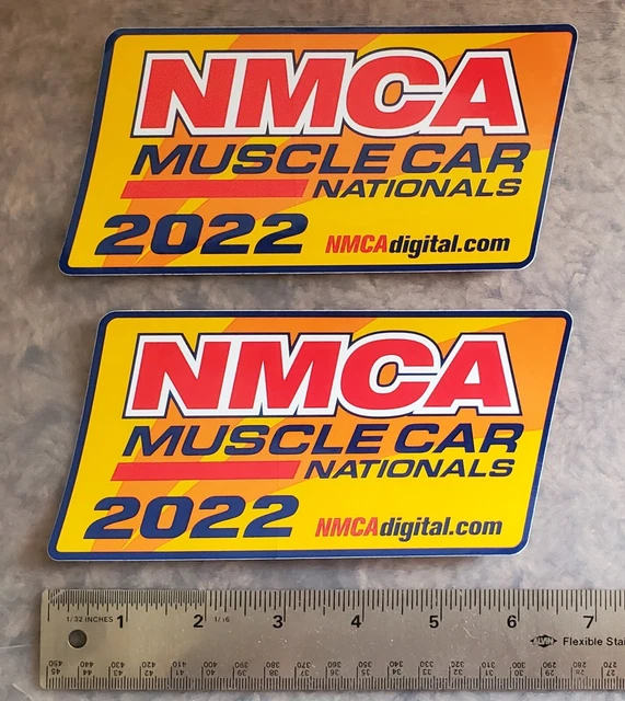 NMCA 2022 COMPETITION Season Drag Racing Series Decal Bumper Sticker