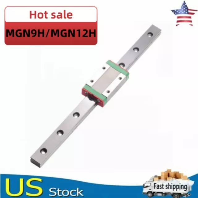 MGN9H/MGN12H Linear Sliding Guide Rail With Block 150MM- 600MM CNC 3D Printer