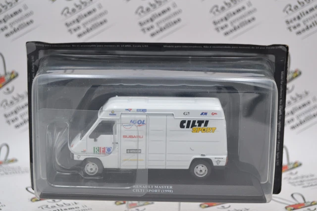 Camion De Pompiers Renault Master VSAB – Modèle Réduit 1:43 Par Hachette, Neuf
