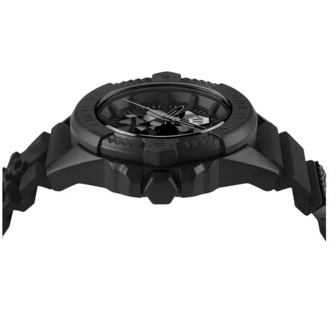 Orologio Solo Tempo Philipp Plein Uomo PWAAA0721 The $Kull Titan In Gomma Nero 3