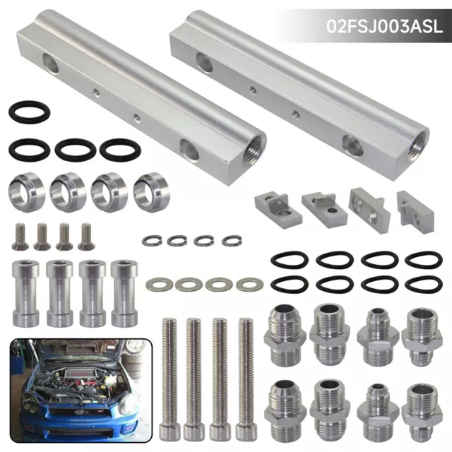 Top Feed Fuel Rail Kit for Subaru Impreza WRX STi 2.0/2.5 Turbocharged 2000-2007