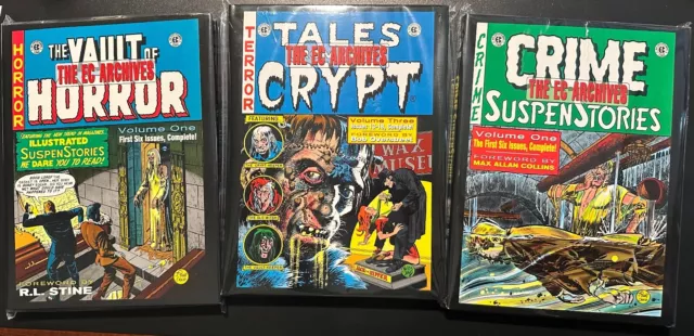 EC ARCHIVES: Tales from the Crypt • Vault of Horror • Crime SuspenStories Haunt
