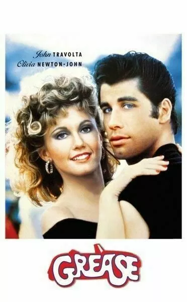 283789 Grease Movie John Travolta Print Poster Uk