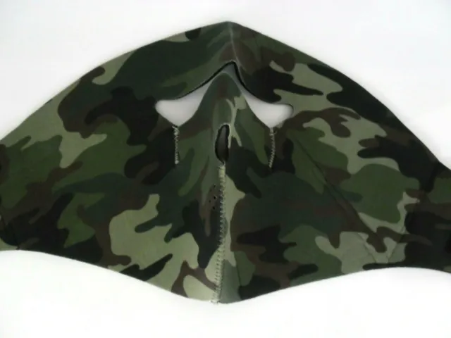 Military Protective Mask Half Face Tactical Lower Airsoft Mesh Mask ROTHCO 2