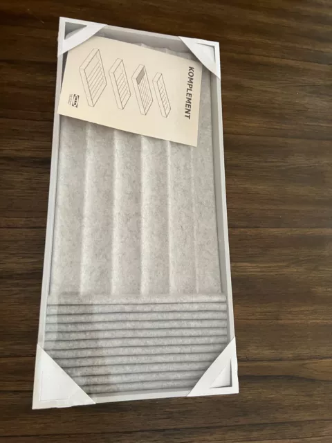 KOMPLEMENT Drawer liner, light gray, 35x20 7/8 - IKEA