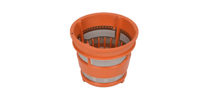 Filtre Extracteur Orange Pour Moulinex Infiny Jus De ZU255 - ZC255