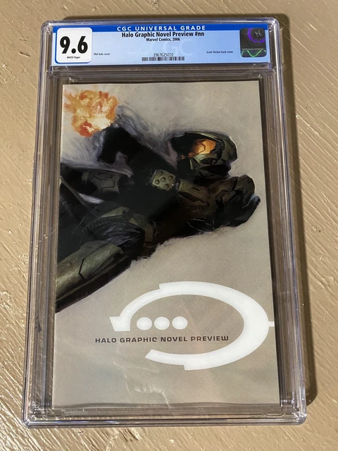 Halo Graphic Novel Preview CGC 9.6 1st App of Master Chief Marvel Comics 2006 2