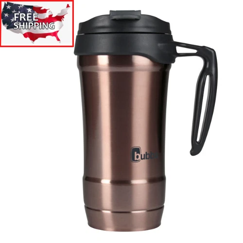 Bubba 18Oz Hero Vacuum-Insulated Stainless Steel Travel Mug, Rose Gold