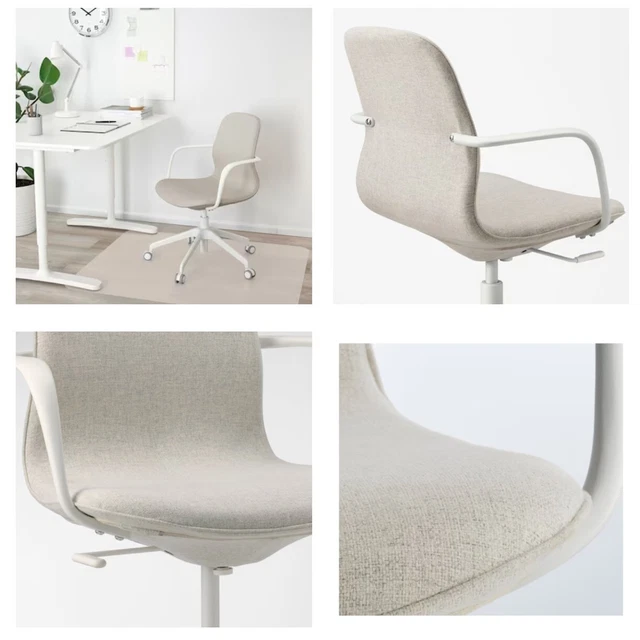 IKEA L NGFJ LL CONFERENCE Office Swivel Chair Gunnared Dark Grey