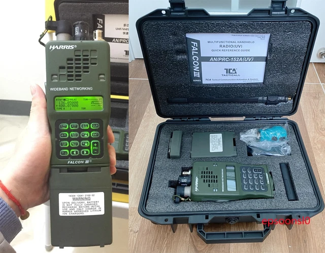 IN US!! TCA AN/PRC-152A 15w MBITR MULTIBAND RADIO Tactical Aluminum ...