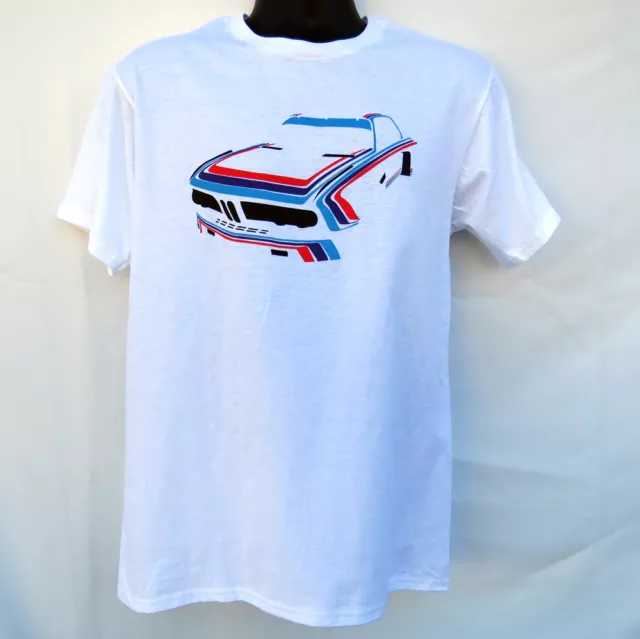 3.0 Bmw Csl Martini Rossi Racing Shirt Alpina Rally Race Champion Nurburgring Gt