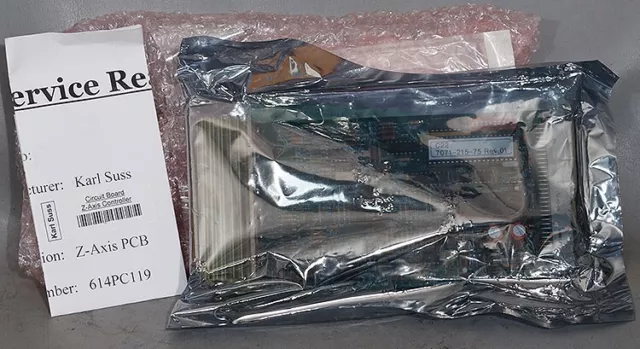 Refurbished Karl Suss Microtec PN: 614PC119 Z-Axis Controller PCB Board