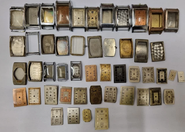 Lot De Pièces De Montre : Boîtiers, Cadrans, Bracelets Pour Agnès B (marque Seiko) - Occasion, Vrac