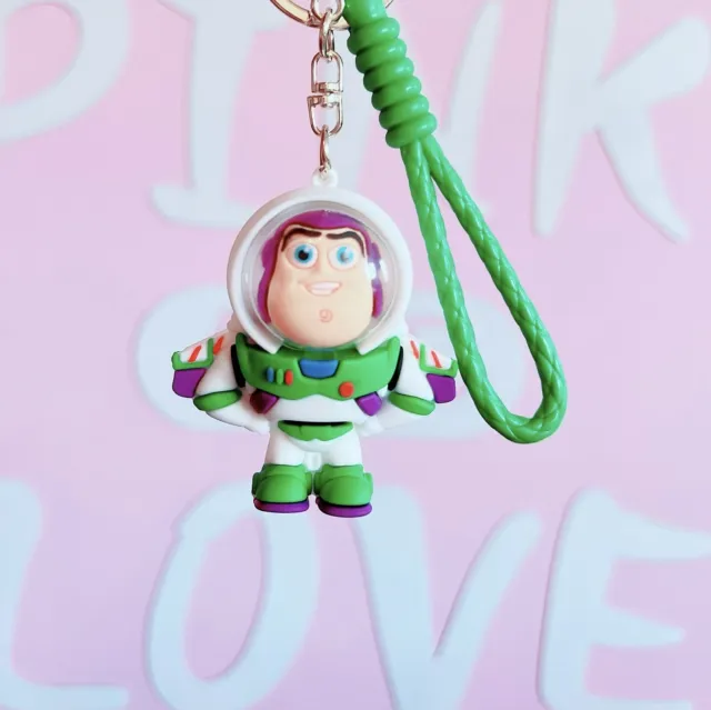 Buzz Lightyear#4 Toy Story Pixar Disney Keychain Keyring Pendant Bag Charm