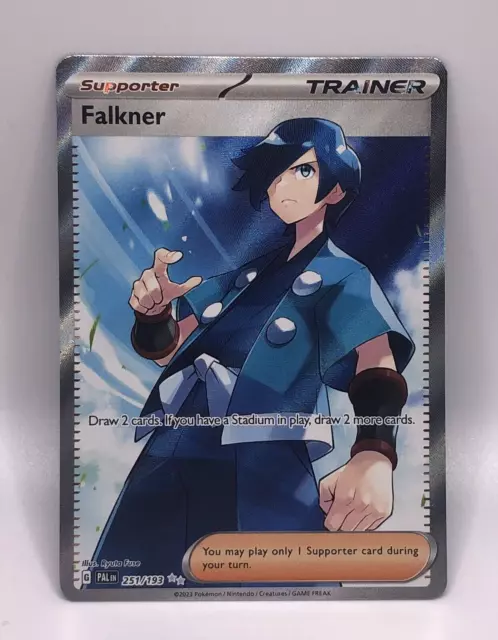 Falkner Full Art - Pokemon 2023 Paldea Evolved #251 MINT