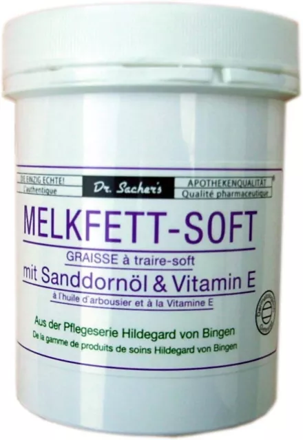 Dr. Sachers Melkfett Soft mit Sanddornöl und Vitamin E
