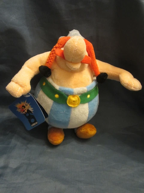 ASTÉRIX : OBÉLIX & PANORAMIX, année 2019 - Peluches de 20,5 cm., NEUVES.