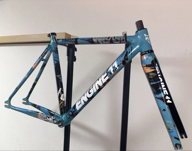 ENGINE11 CRIT D hunter bros 2023 Mサイズ Engine11 x Hunterbros Crit-D Frameset \u2013 PIZZBIKES