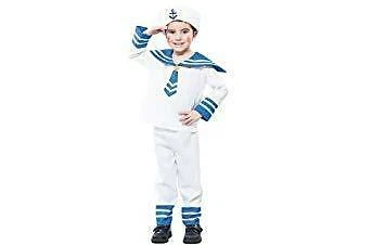 COSTUME CARNEVALE BAMBINO Marinaio 3/4 anni EUR 19,90 - PicClick IT