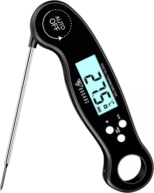 DOQAUS Meat Thermometer Probe, Instant Read Food Thermometer, Digital Cooking