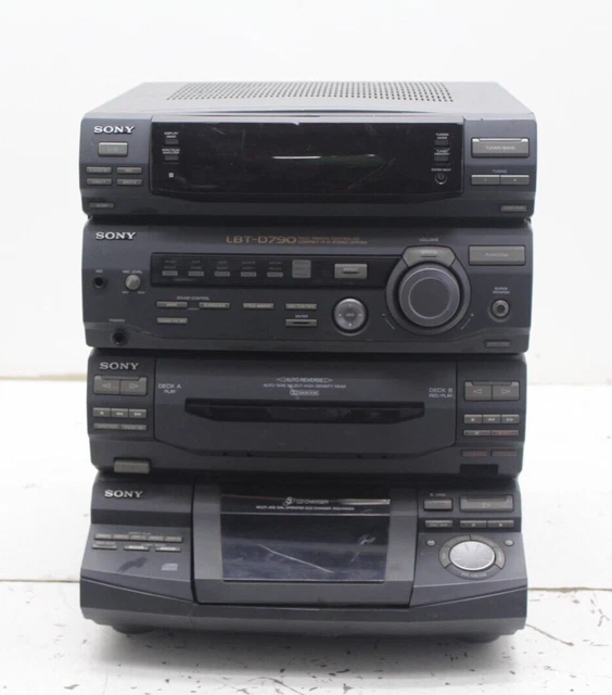 SONY LBTD790 / HCDD790 Compact Disk Receiver Parts/Repair Cut