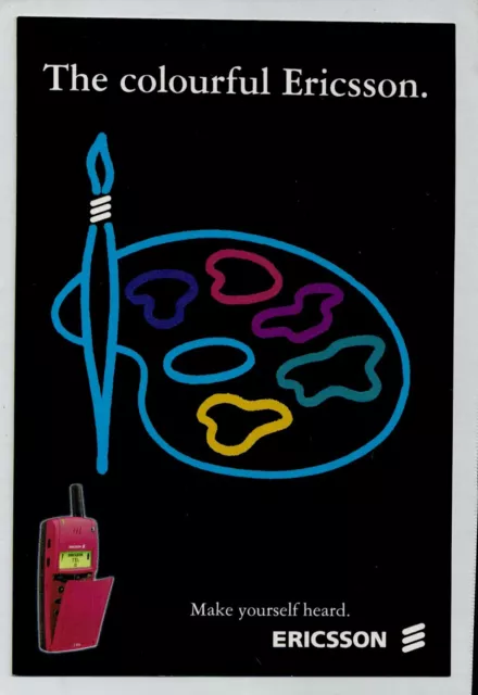 V05016B Australia Avant Card #5016B Colourful Ericsson postcard