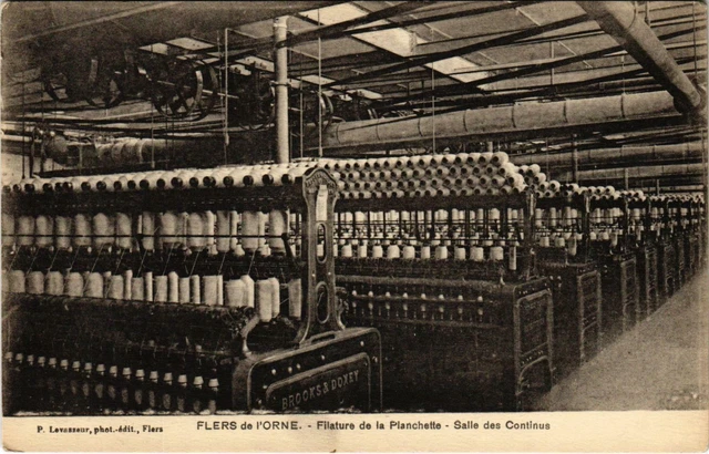 CPA Flers Orne - Spinning of the Planchette Salle des Continus (800403)